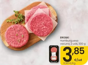 Eroski - Hamburguesa Vacuno