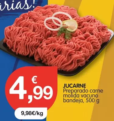 Jucarne - Preparado Carne Molida Vacuno