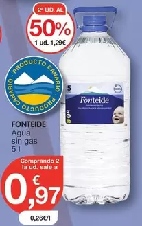 Fonteide - Agua Sin Gas