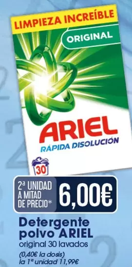 Ariel - Detergente Polvo