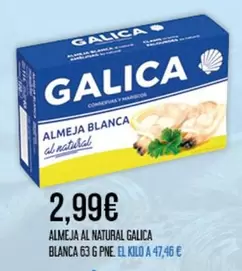 galica - Almeja Al Natural