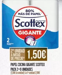 Scottex - Papel Cocina Gigante
