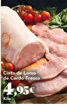 Cinta De Lomo De Cerdo Fresca