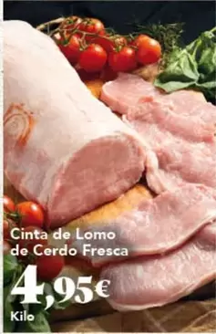 Cinta De Lomo De Cerdo Fresca