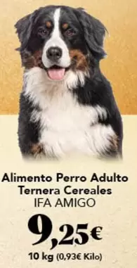 ifa amigo - Alimento Perro Adulto Ternera Cereales