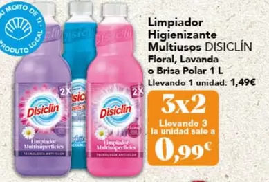 Disiclin - Limpiador Higienizante Multiusos Floral