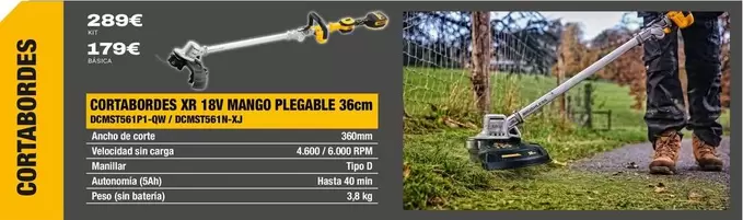 Dewalt - Cortadores XR 18V Mango Plegable DCMST561P1-QW / DCMST561N-XJ