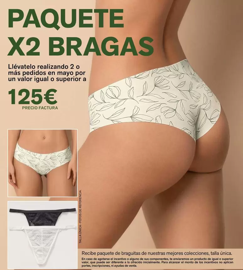 Leonisa - Paquete X2 Bragas