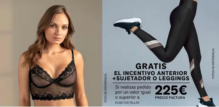 Leonisa - Gratis El Incentivo Anterior + Sujetador O Leggings