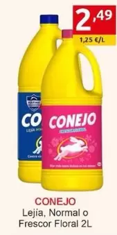 Conejo - Lejía, Normal O Frescor Floral