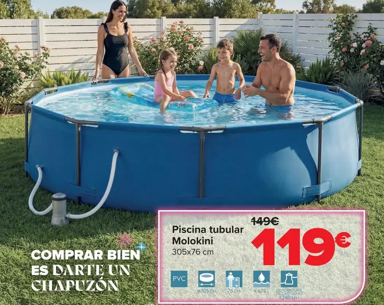 Piscina Tubular Molokini