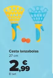 Cesta Lanzabolas
