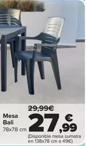 Mesa Bali