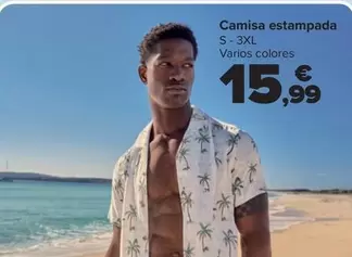 Camisa Estampada