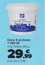 SF - Cloro 4 Acciones T 250