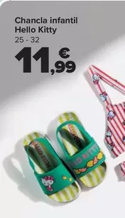 Hello Kitty - Chancla Infantil
