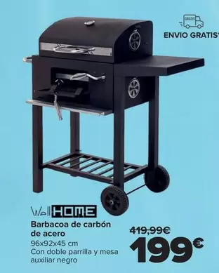 Well Home - Barbacoa De Carbón De Acero