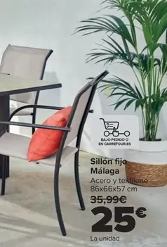 Sillon Fijo Málaga
