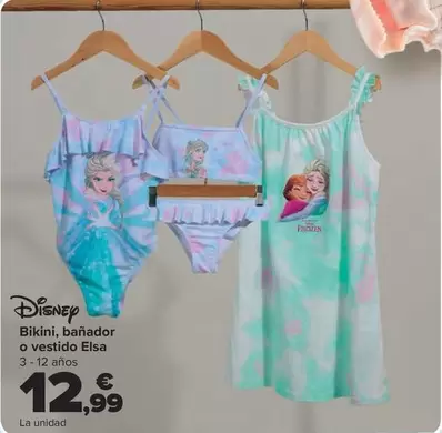 Disney - Bikini Bañador O Vestido Elsa