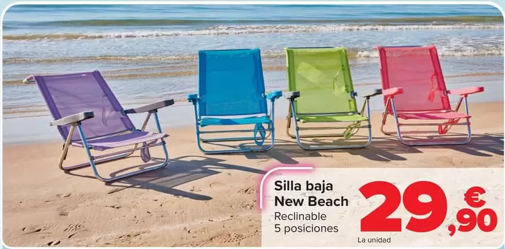 Silla Baja New Beach