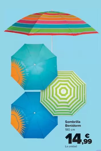 Sombrilla Benidorm