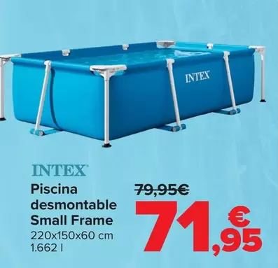 Intex - Piscina Desmontable Small Frame