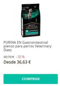 Purina - En Gastrointestinal Pienso Para Perros Veterinary Diets