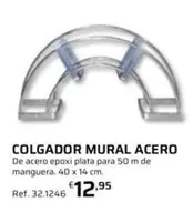 Colgador Mural Acero