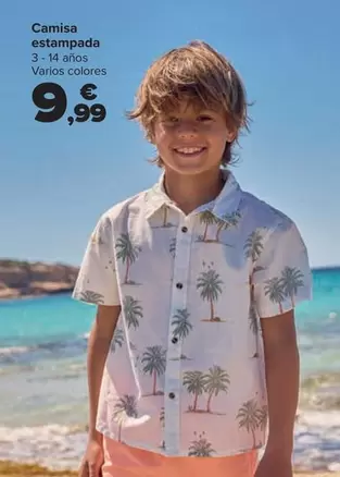 Camisa Estampada