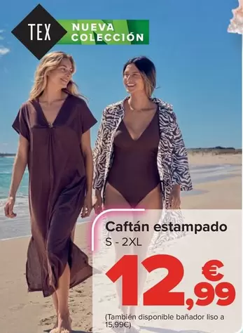 TEX - Caftan Estampado