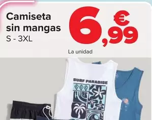 Camiseta Sin Mangas