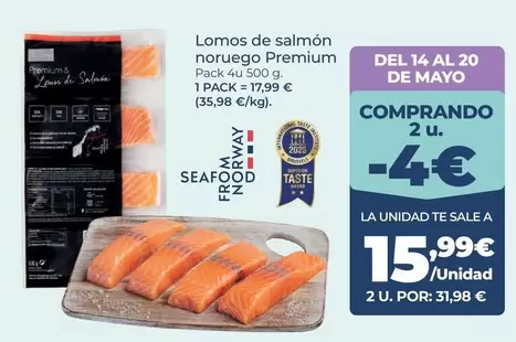 La Sirena - Lomos De Salmón Noruego Premium