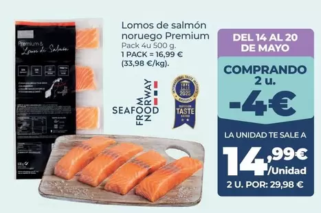 La Sirena - Lomos De Salmón Noruego Premium