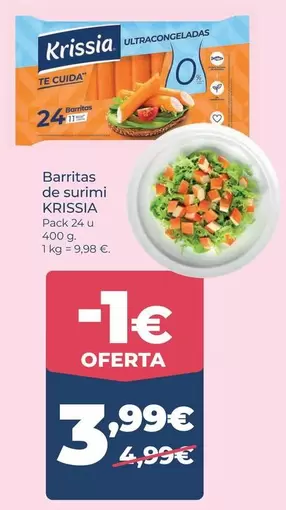 Krissia - Barritas De Surimi