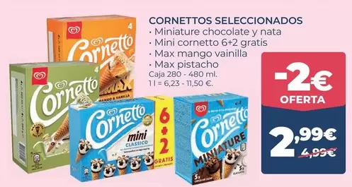 cornetto - Cornettos Seleccionados