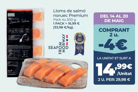 La Sirena - Lloms De Salmó Noruec Premium