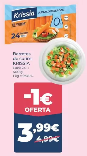 Krissia - Barretes De Surimi