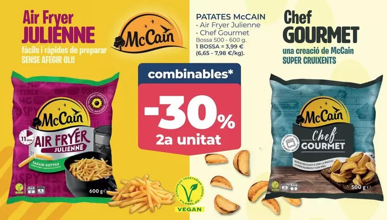 McCain - Air Fryer Julienne/Chef Gourmet