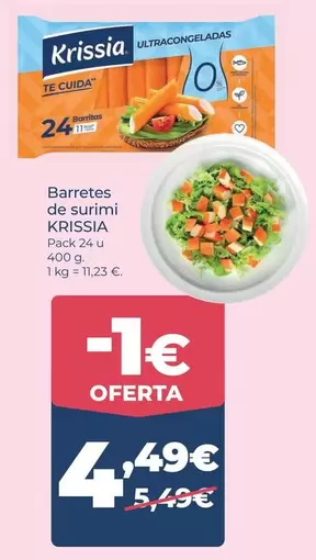 Krissia - Barretes De Surimi