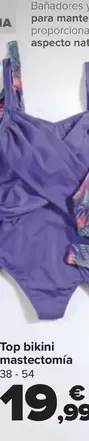 Top Bikini Mastectomía