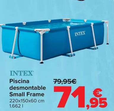 Intex - Piscina Desmontable Small Frame
