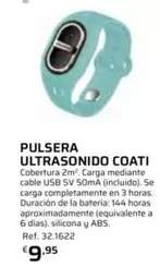 Coati - Pulsera Ultrasonido 