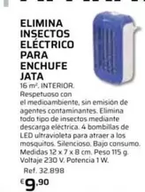 Jata - Elimina Insectos Eléctrico Para Enchufe