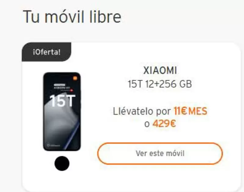 Xiaomi - 15T 12+256 GB