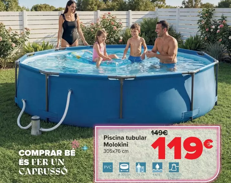 Piscina Tubular Molokini