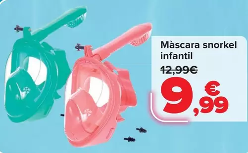 Máscara Snorkel Infantil