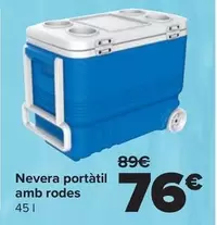 Nevera Portatil Con Ruedas