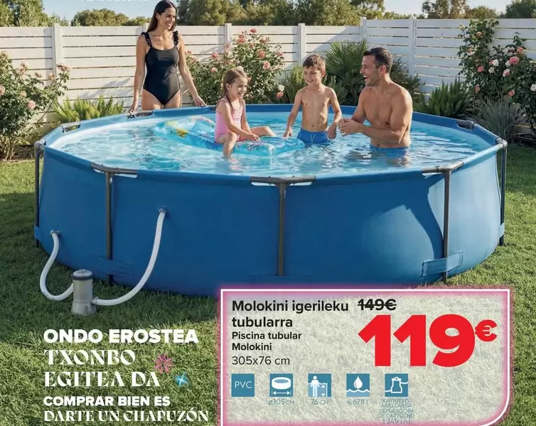 Piscina Tubular Molokini