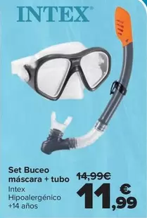 Intex - Set Buceo Mascara + Tubo