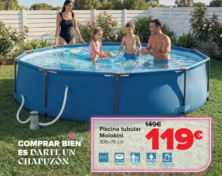 Piscina Tubular Molokini
